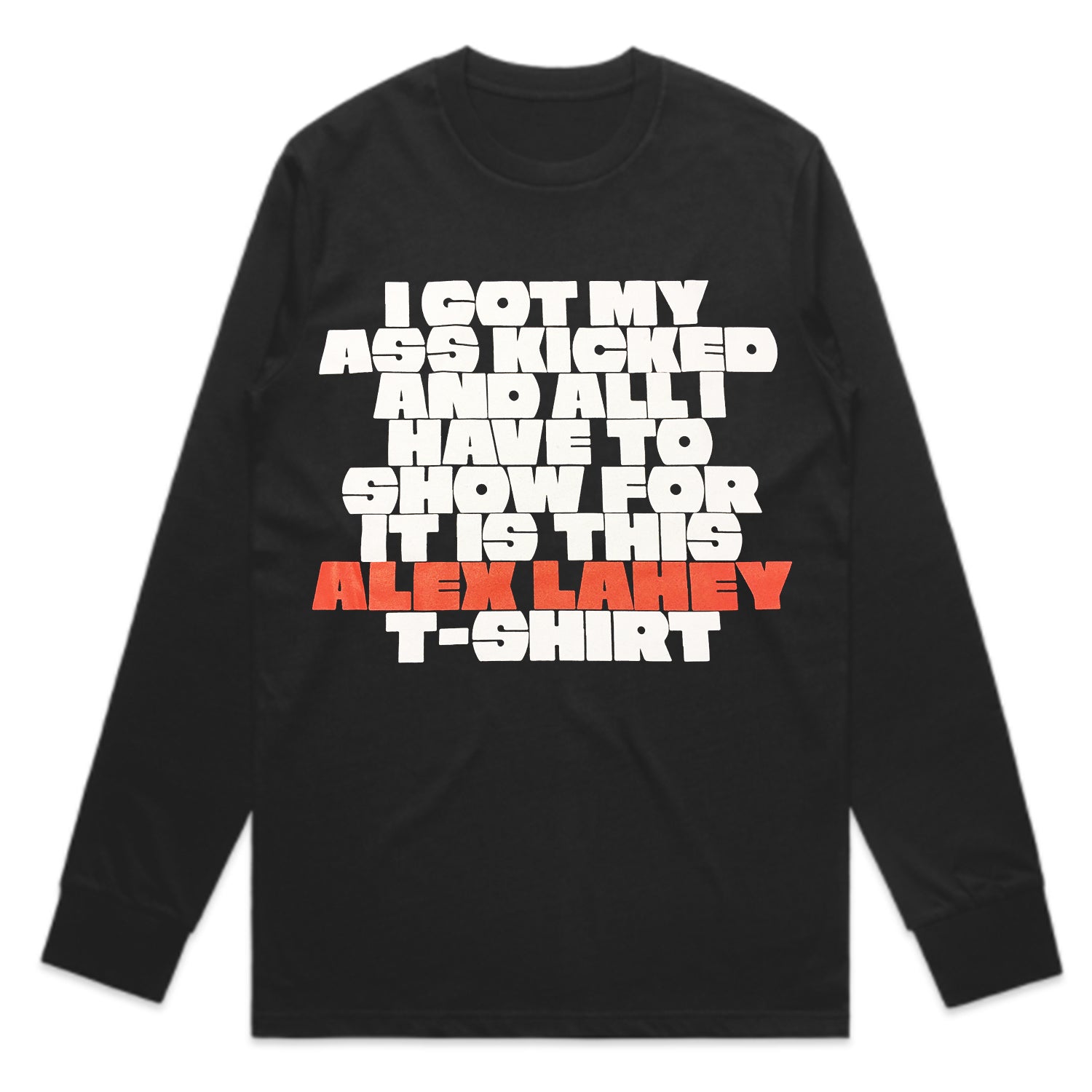 Alex Lahey - I Got My Ass Kicked Longsleeve (Black)