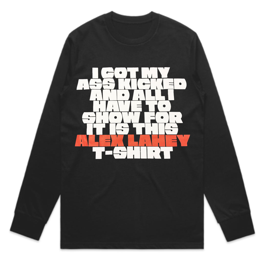 I Got My Ass Kicked Longsleeve (Black)
