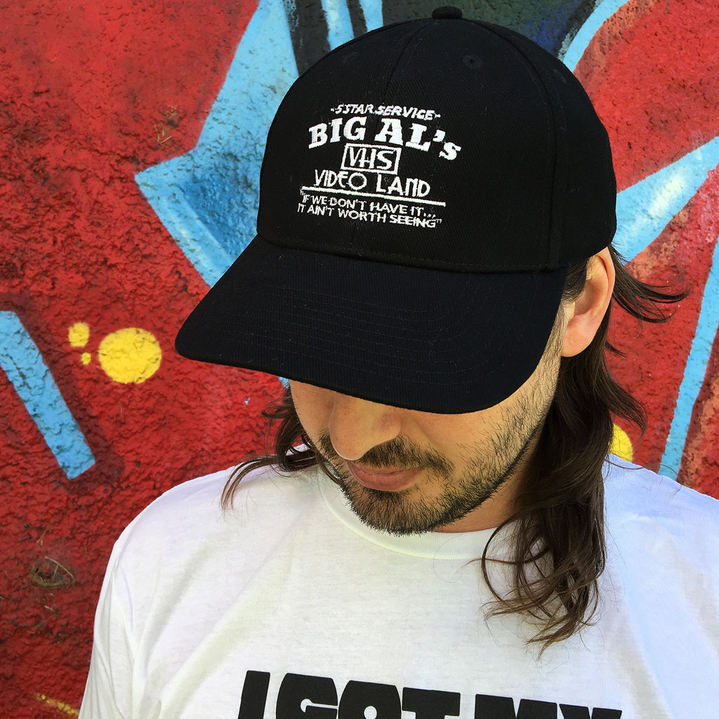 Alex Lahey - Big Al's Video Land Embroidered Dad Hat (Black)
