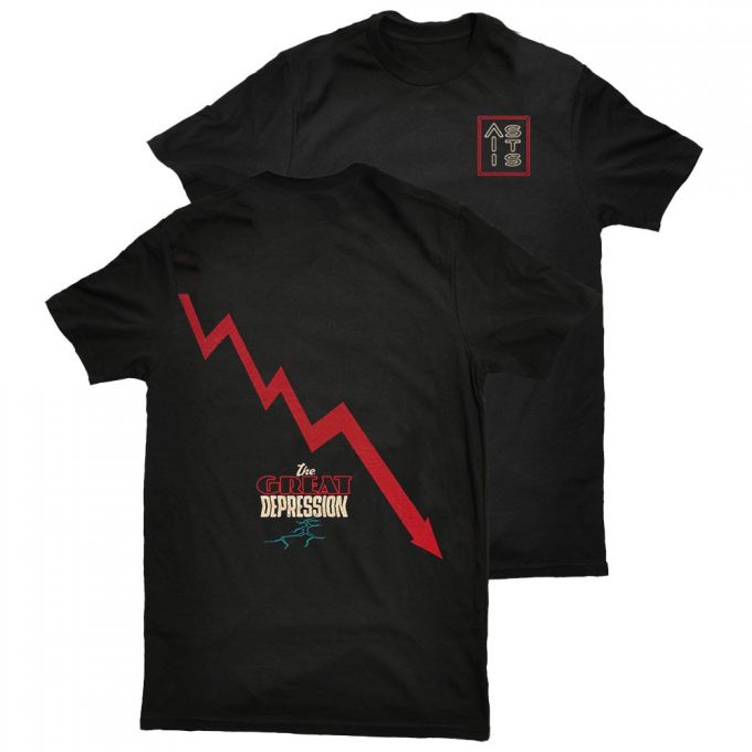 As It Is - The Great Depression T-shirt (Black)