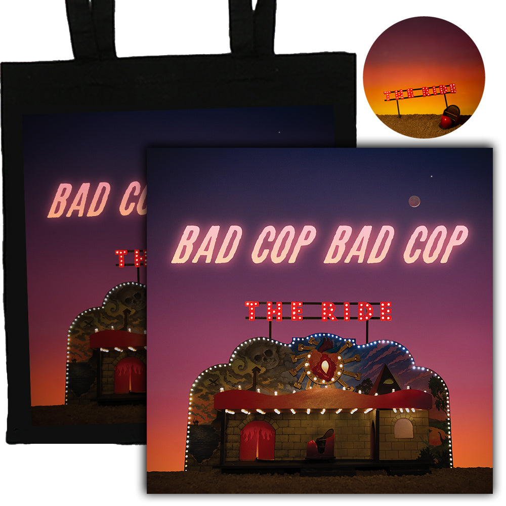 Bad Cop/Bad Cop - The Ride CD + Tote Bag + Pin