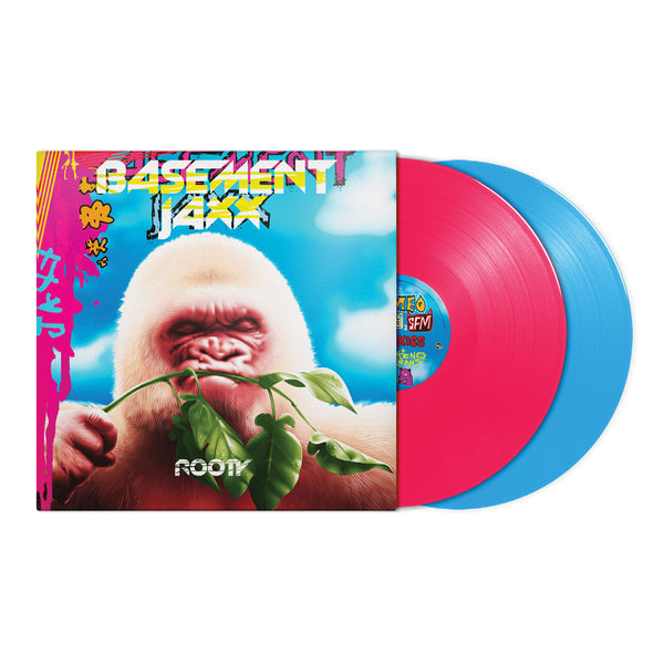 Basement Jaxx - Rooty 2LP (Pink & Blue Vinyl)