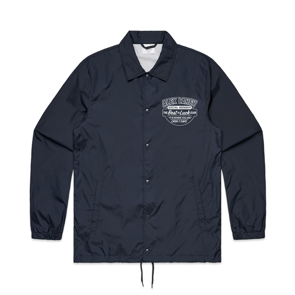 Alex Lahey - Best Of Luck Club Windbreaker (Navy)