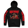 King Parrot - Bite Your Head Off Pullover Hoodie (Black) front