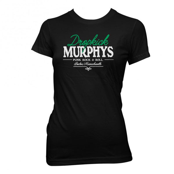 Dropkick Murphys - Banner Womens Tee (Black)