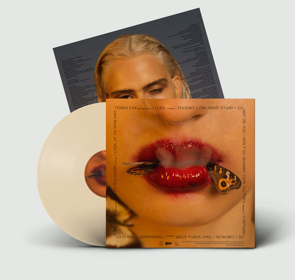 Banoffee - Look At Us Now Dad LP (Bone) back