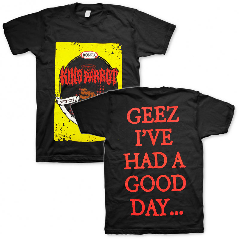 King Parrot - Bonox T-shirt (Front and Back)