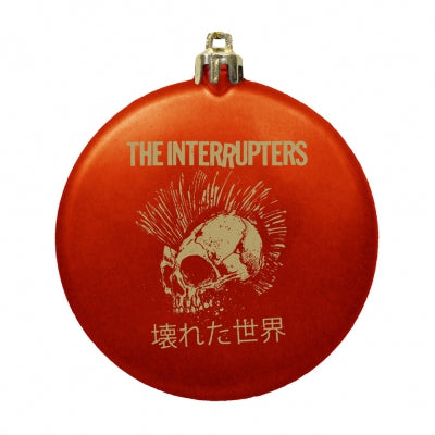 The Interrupters Broken World Ornament (Red/Gold)