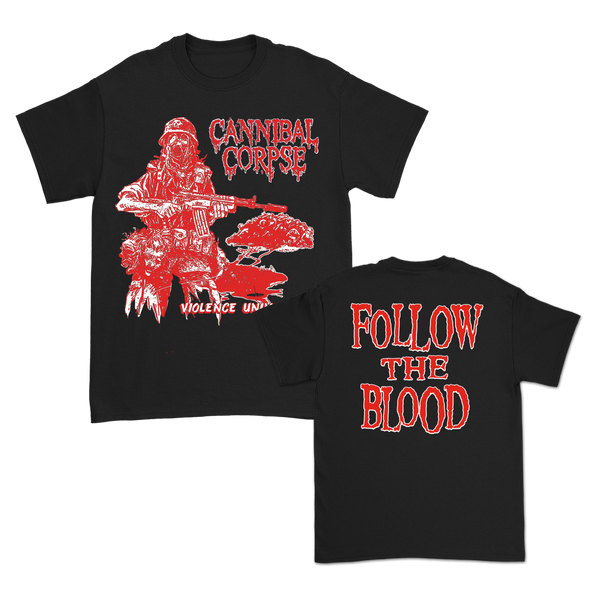 Cannibal Corpse - Follow The Blood T-Shirt (Black)