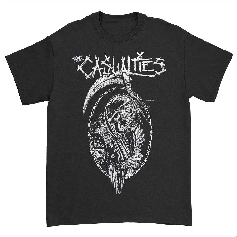The Casualties - Crust Reaper Tee (Black)