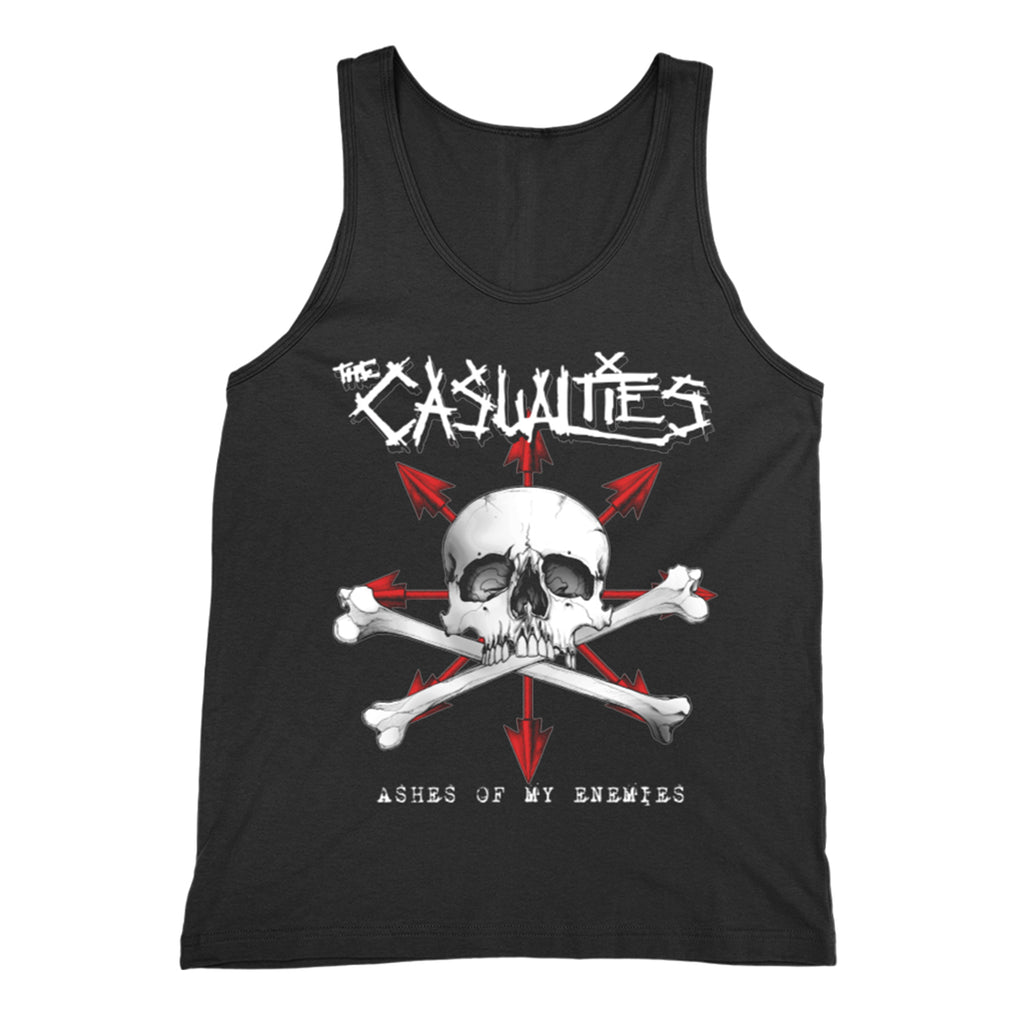 The Casualties - Ashes Of My Enemies Tank (Black)
