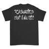 The Casualties - All Out War Tee (Black) back