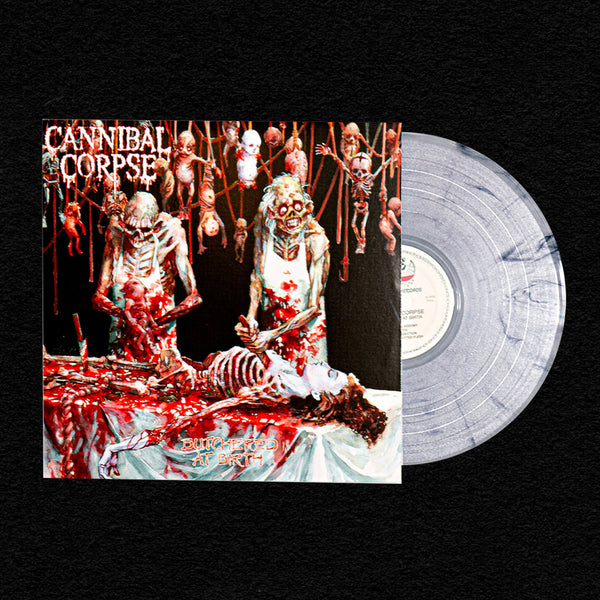 Cannibal Corpse - Butchered At Birth LP (Clear/Smoke Vinyl)