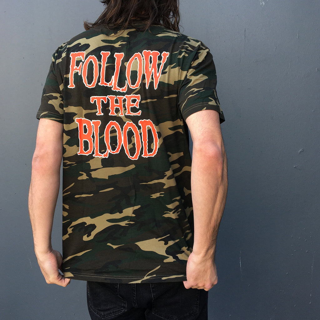 Cannibal Corpse - Follow The Blood T-Shirt (Camo)