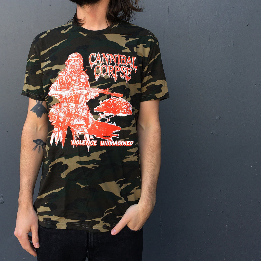 Cannibal Corpse - Follow The Blood T-Shirt (Camo)