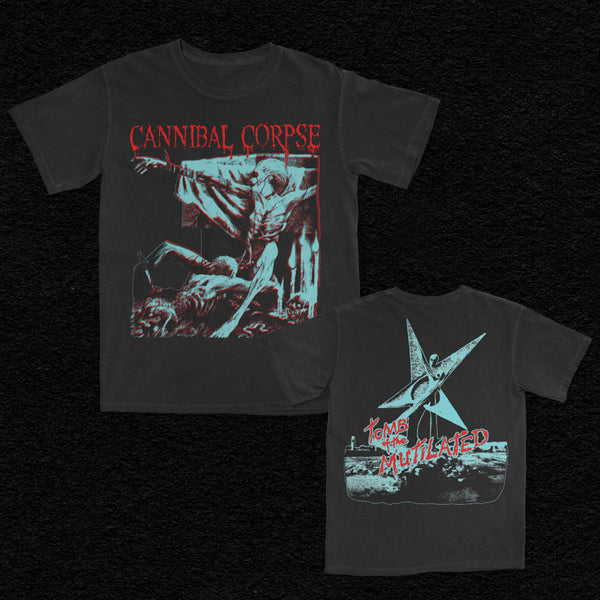 Cannibal Corpse - Tomb Of The Mutilated Boot T-Shirt (Black)