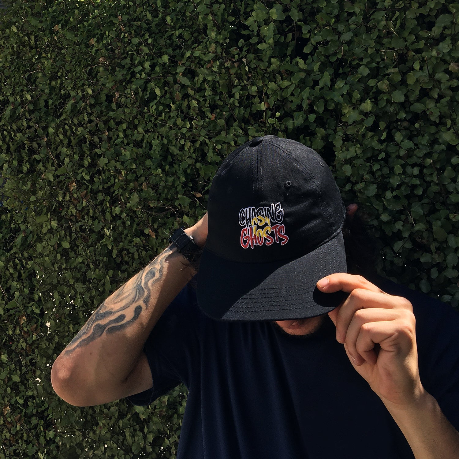 Chasing Ghosts - Colour Logo Dad Hat