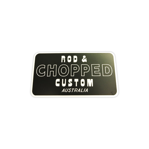Chopped - Chopped Rod & Custom Sticker