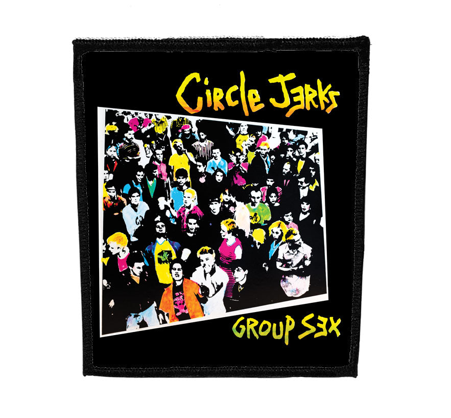 Circle Jerks - Group Sex Back Patch