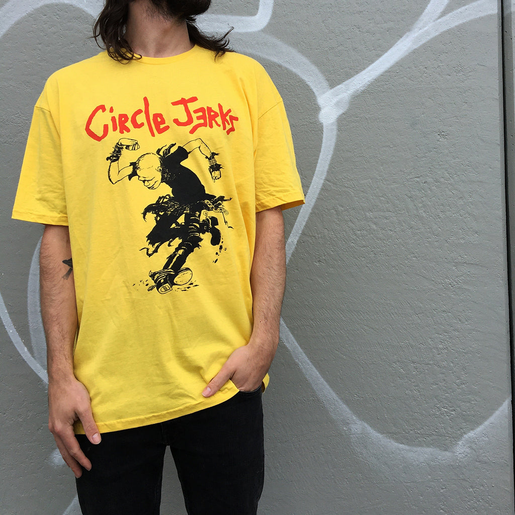Circle Jerks - Skankman Outline Tee (Daisy)