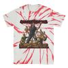 Corpsegrinder - Album Art Dyed T-Shirt (Red Swirl)