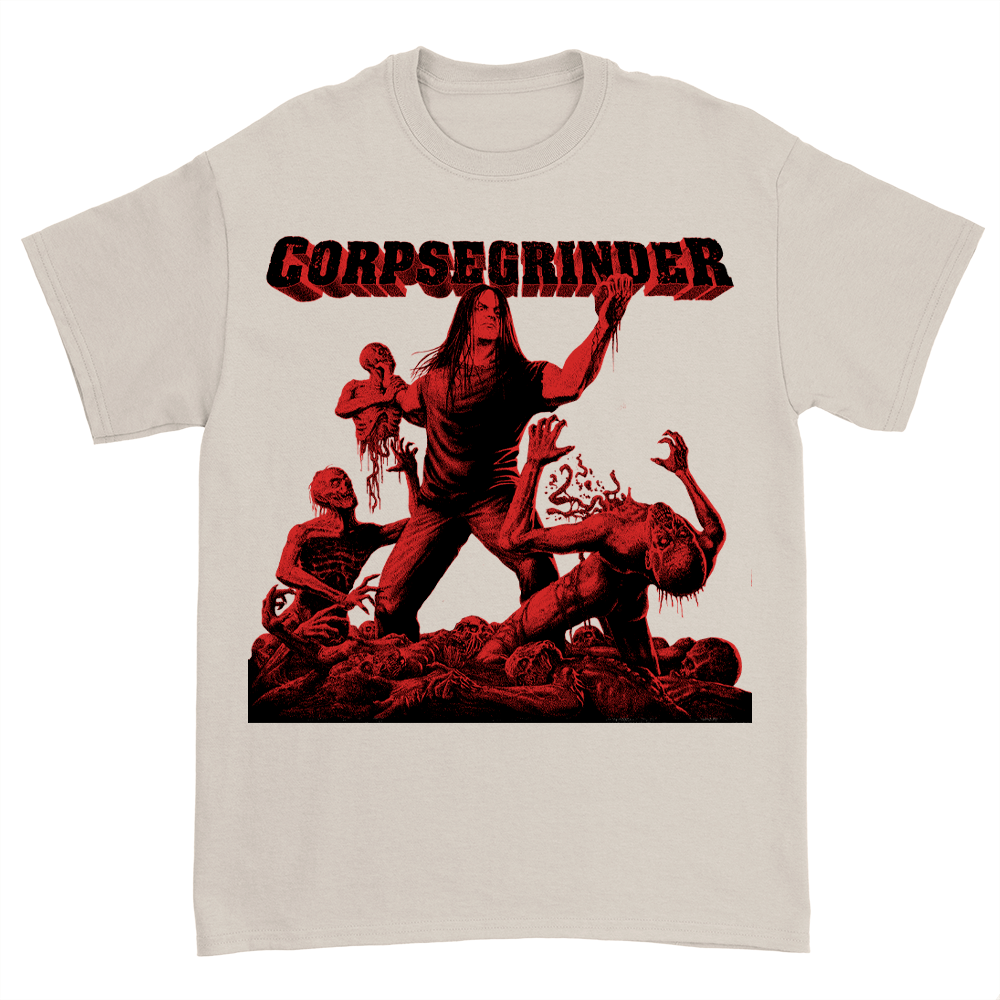 Corpsegrinder - Album T-Shirt (Natural)