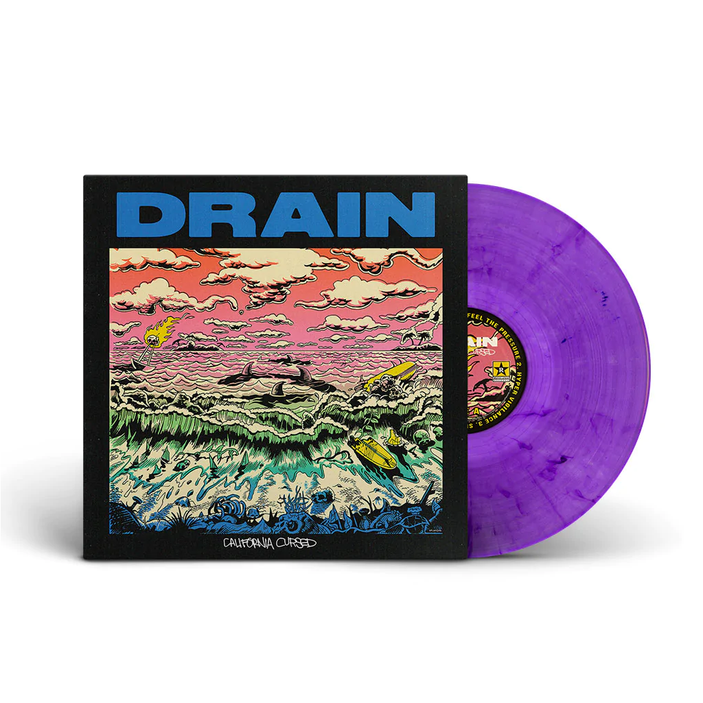 Drain - California Cursed LP (Colour Vinyl)