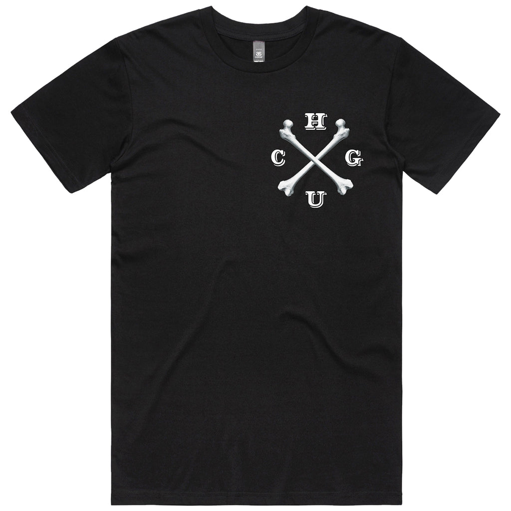 Chasing Ghosts - Homelands Unplugged Bones Tee (Black)