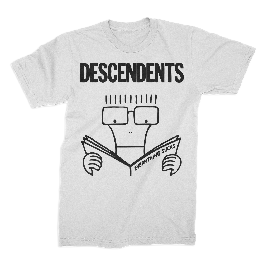 Descendents - Everything Sucks T-shirt (White)