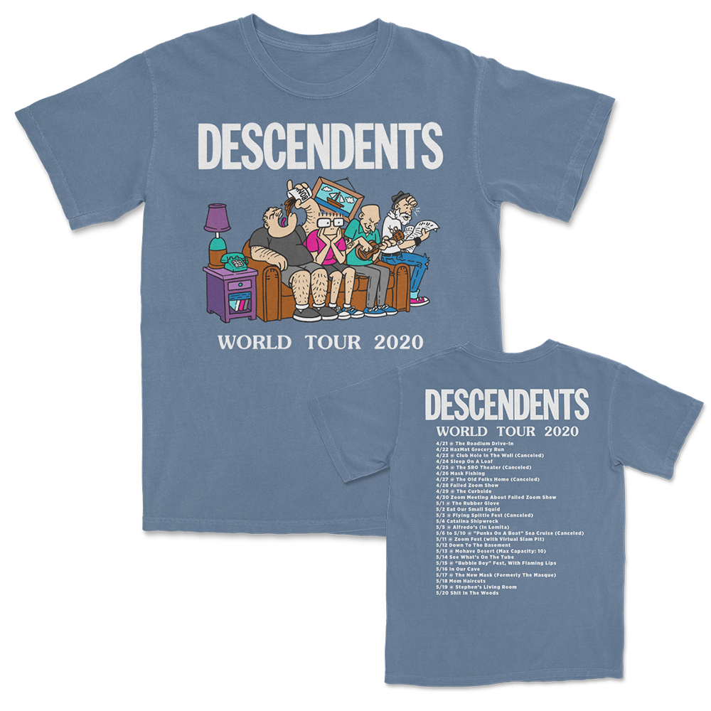 Descendents - World Tour 2020 T-shirt (Denim)