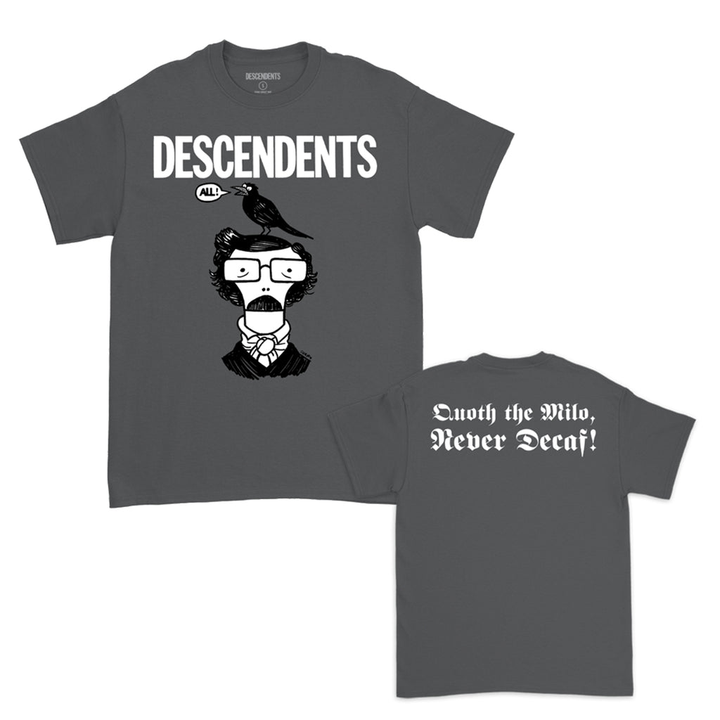 Descendents - Quoth the Milo Glow in the Dark Tee (Charcoal)