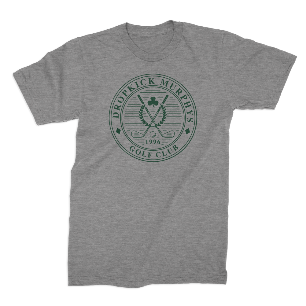 Dropkick Murphys - Golf Club Seal T-shirt (Heather Grey)