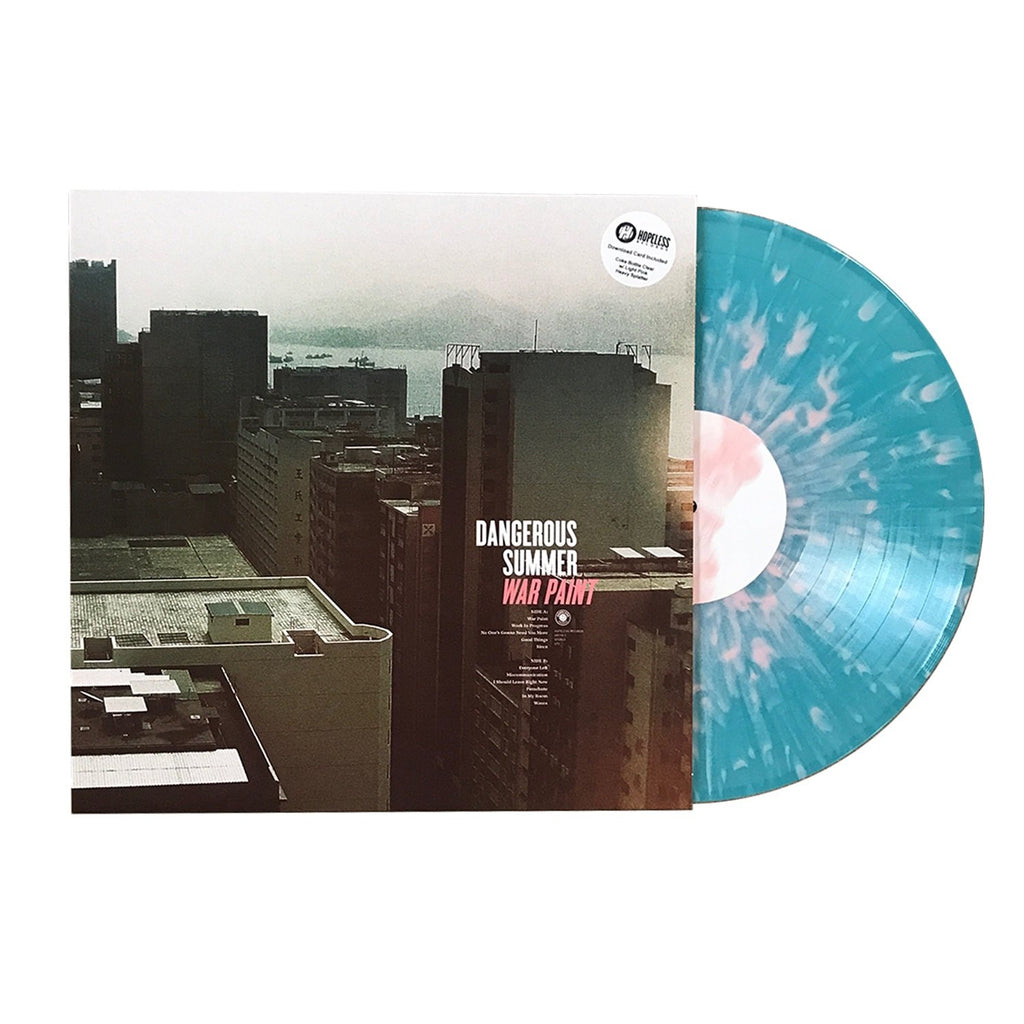 The Dangerous Summer - War Paint LP (Coke Bottle Clear w/ Light Pink Splatter)