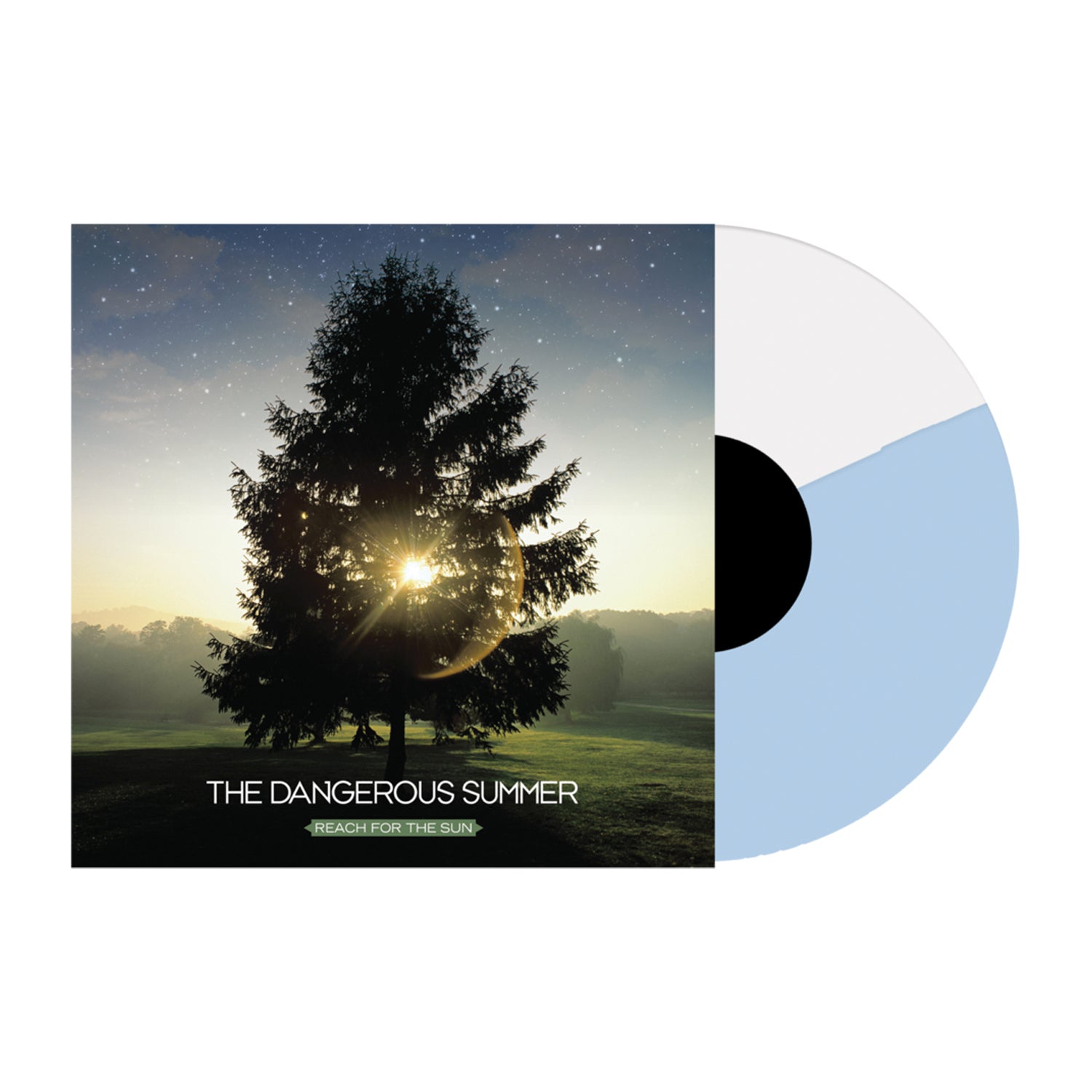 The Dangerous Summer - Reach For The Sun LP (White + Light Blue Half/Half)