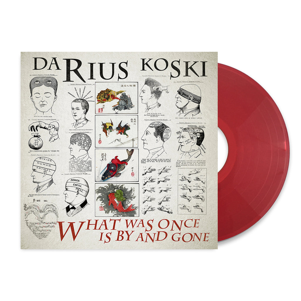 Darius Koski - What Was Once Is By And Gone LP Red