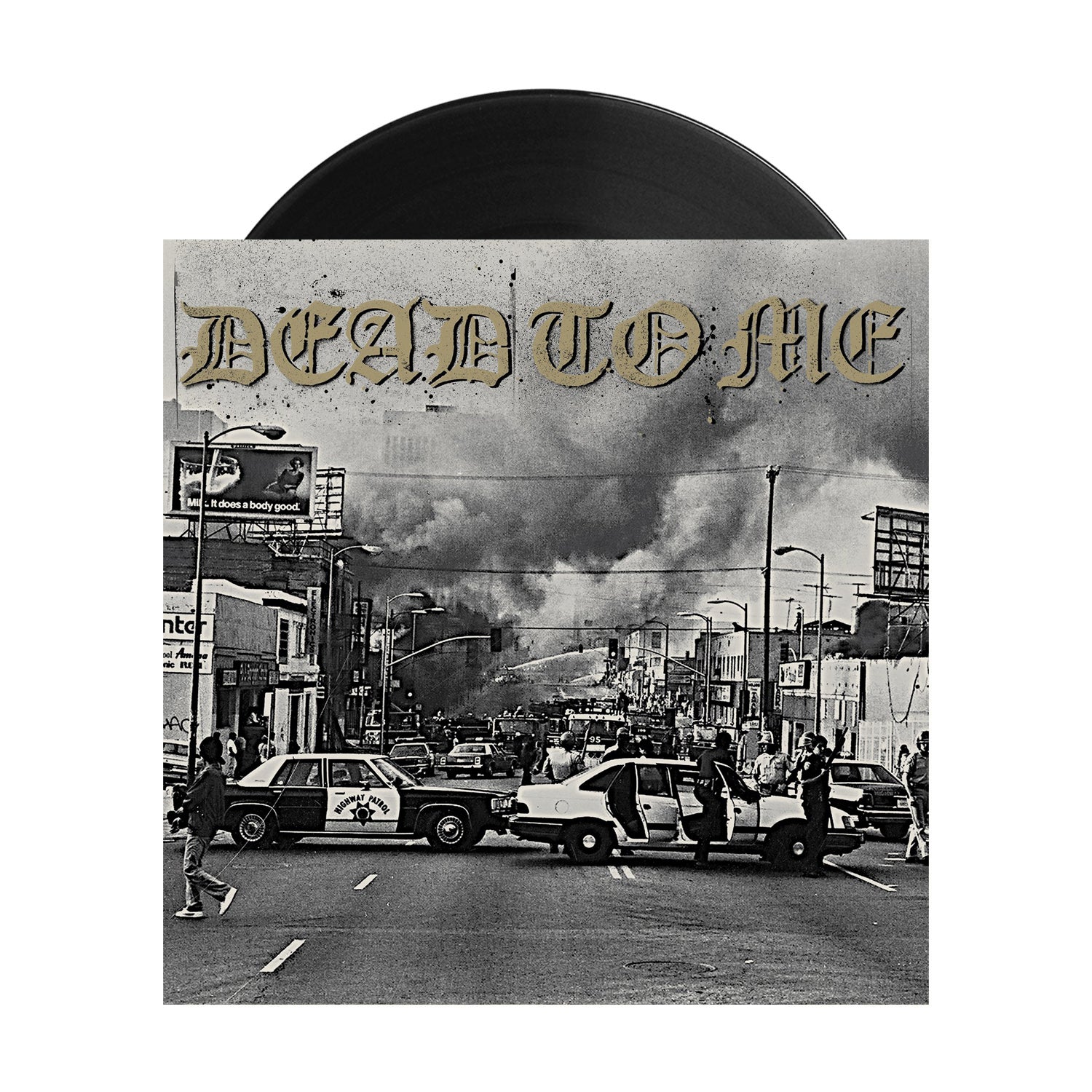 Dead To Me - I Wanna Die in Los Angeles 7" (Black)