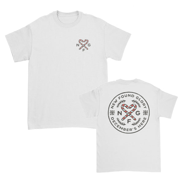 New Found Glory - Decembers Here T-Shirt (White)