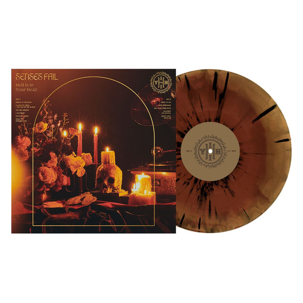 Senses Fail - Hell Is In Your Head 12" Vinyl (Brown & Gold With Heavy Black Splatter)