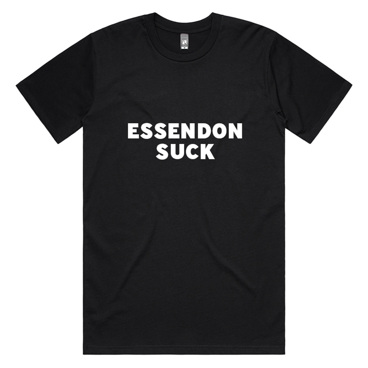 Essendon Suck T-Shirt (Collingwood Black & White)– Artist First