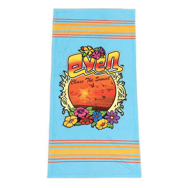 Even - Chase the Sunset Beach Towel