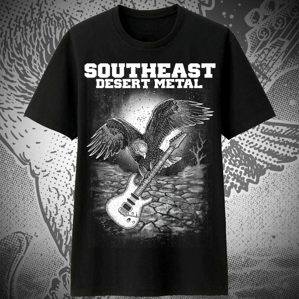 Southeast Desert Metal - Eagle Tee (Black)
