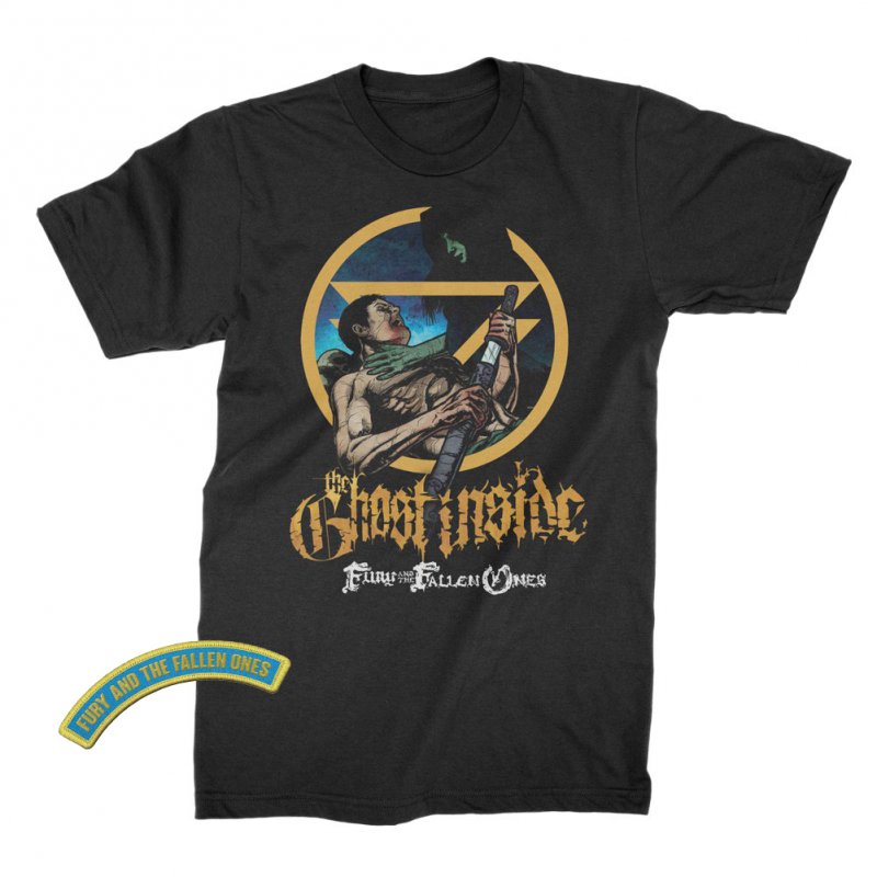 The Ghost Inside - The Fury and the Fallen Ones Album Tee Black