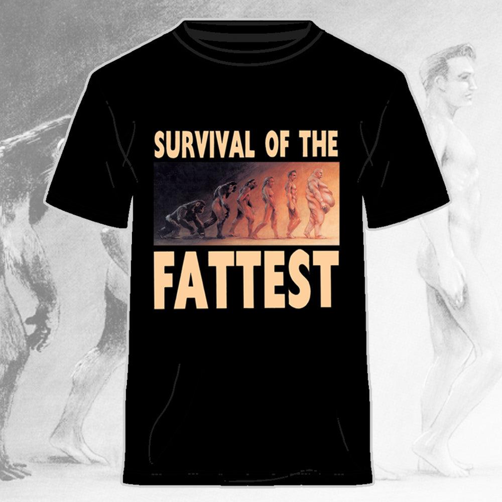 Fat Music Vol. II: Survival Of The Fattest Tee (Black)
