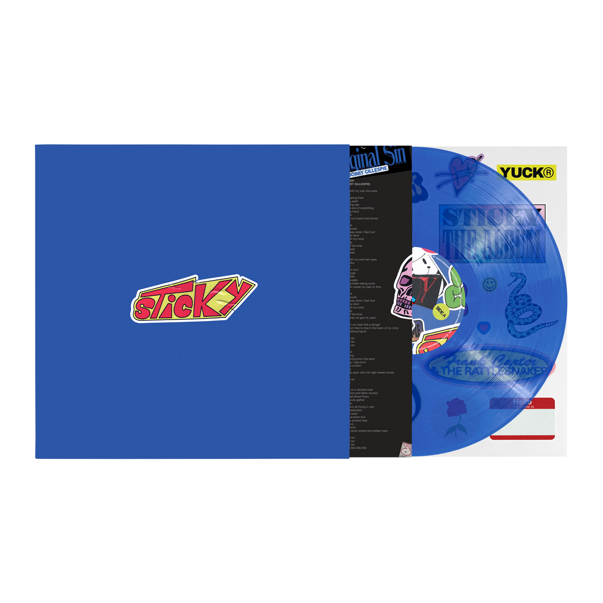 Sticky (Transparent blue vinyl) Artist First