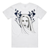 Vera Blue - Flower Face T-Shirt (White)