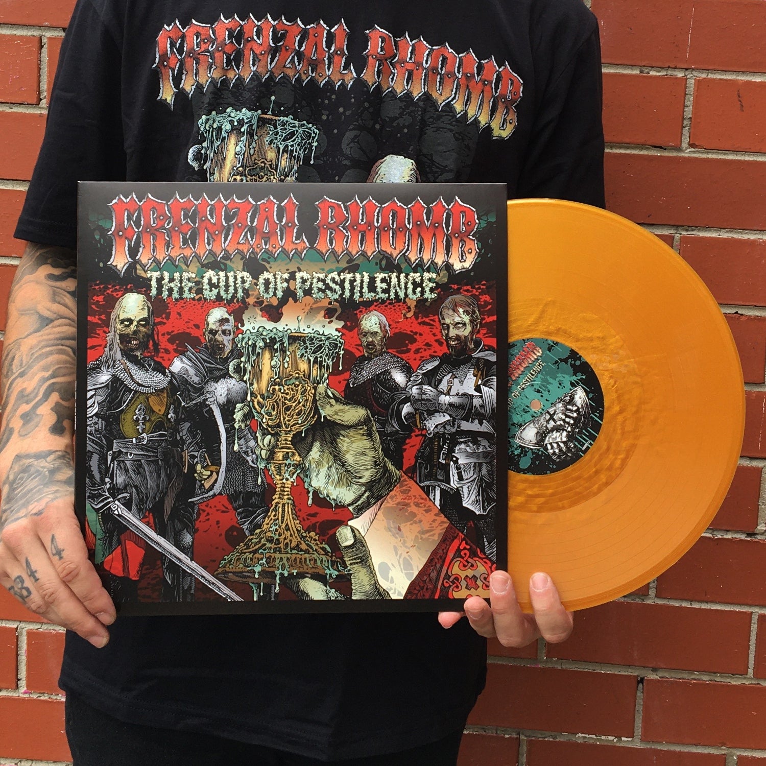 Frenzal Rhomb - The Cup Of Pestilence LP (The Cup of Pestilence Gold Vinyl)