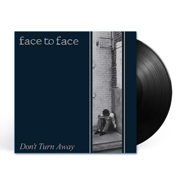Face To Face Don't Turn Away Reissue LP Black
