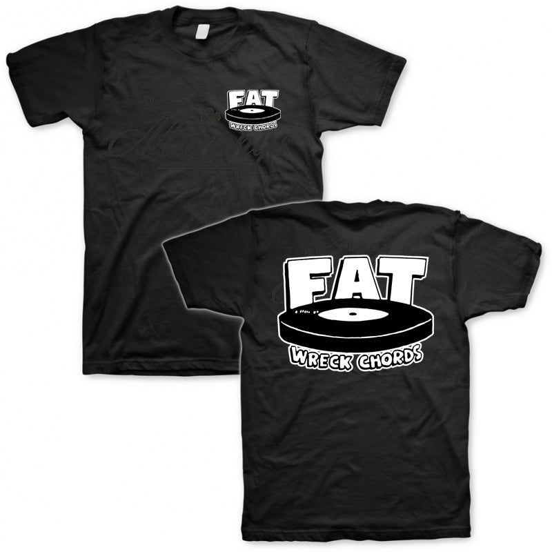 Fat Wreck Logo T-shirt (Black)– Artist First - Main Image