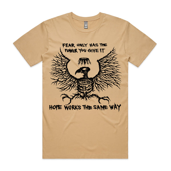 King Parrot - Fear Only Tee (Tan)