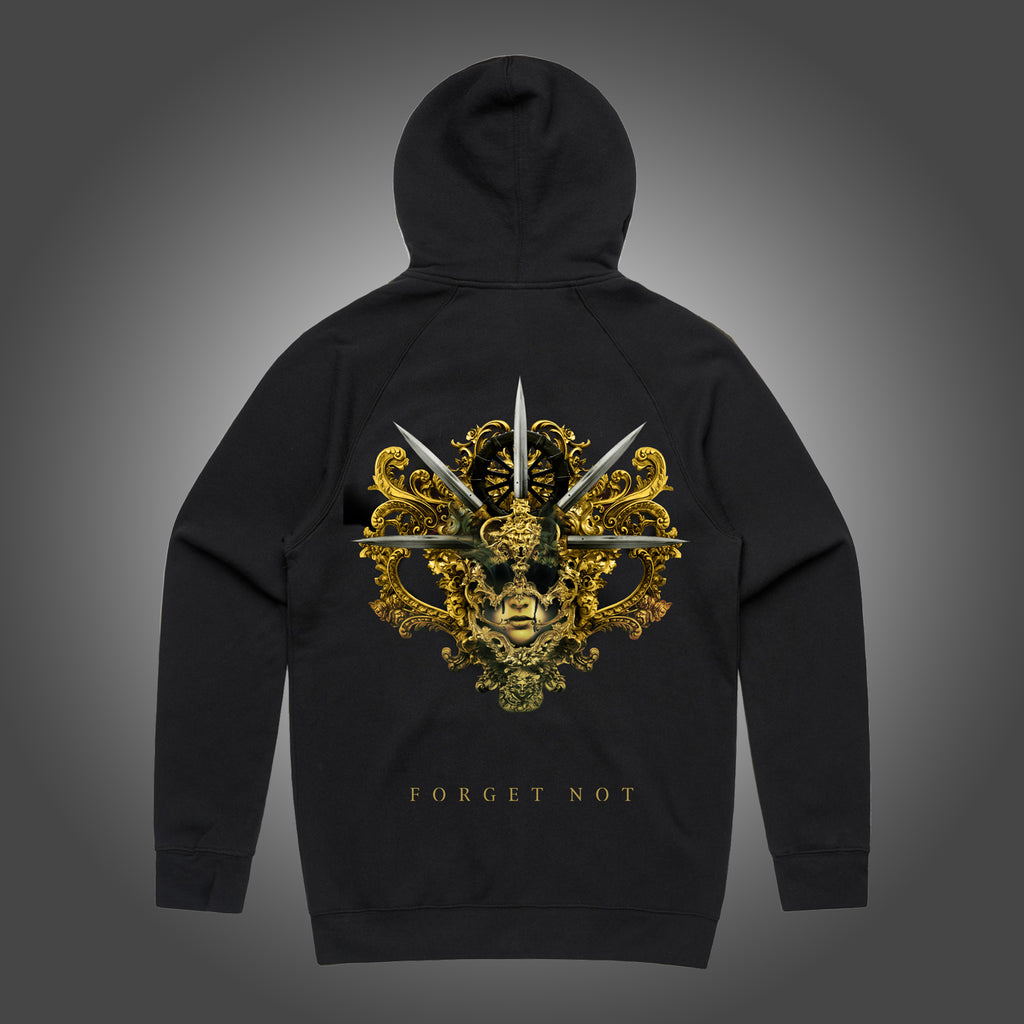 Ne Obliviscaris - Forget Not Zip Hoodie (Black) back